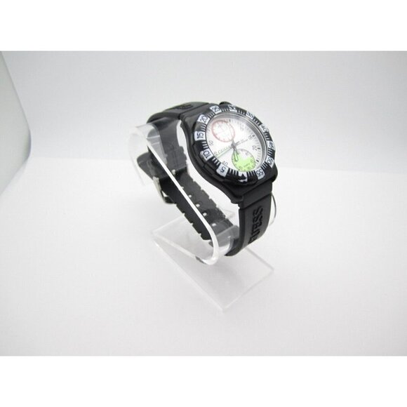 Vtg Men's Guess Quartz WR Analog 38mm Dial Causal Round Watch (F41) - Picture 5 of 12